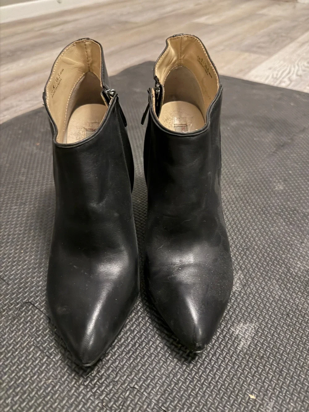 Chinese Laundry Black Wedge Ankle Boot